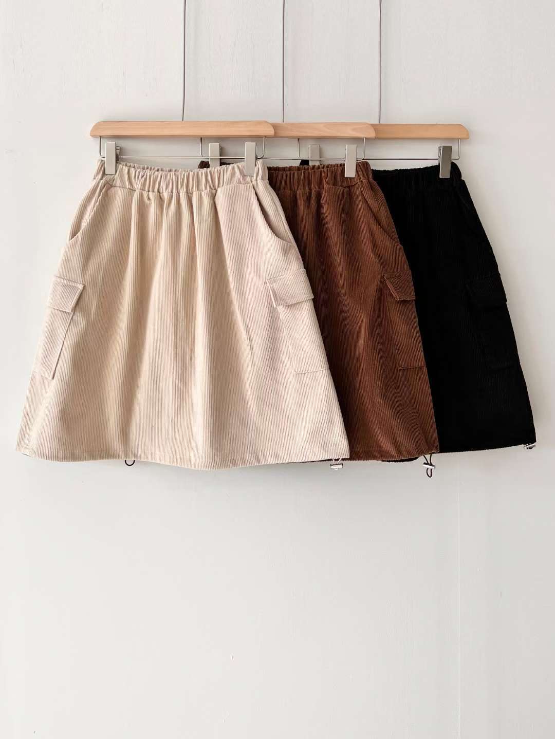 ALL IN-올인-T韓國直郵㊣女裝新款職業時尚半身裙中短裙ALL IN半身裙/中短裙圖色3左三色