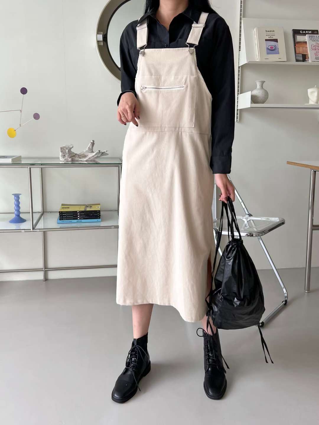 ALL IN-올인-T東大門㊣代購女士新款熱賣連衣裙不含內搭ALL IN連衣裙圖色1