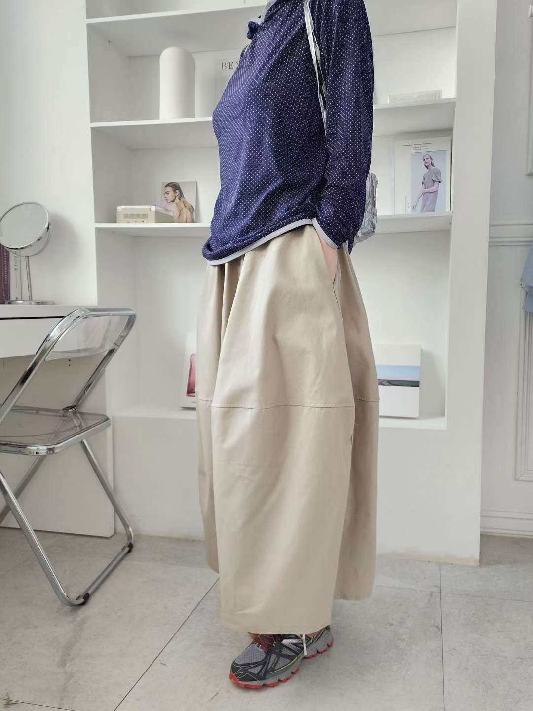 ALL IN-올인-T東大門㊣實拍女士新款休閑真品時尚熱賣長裙ALL IN長裙