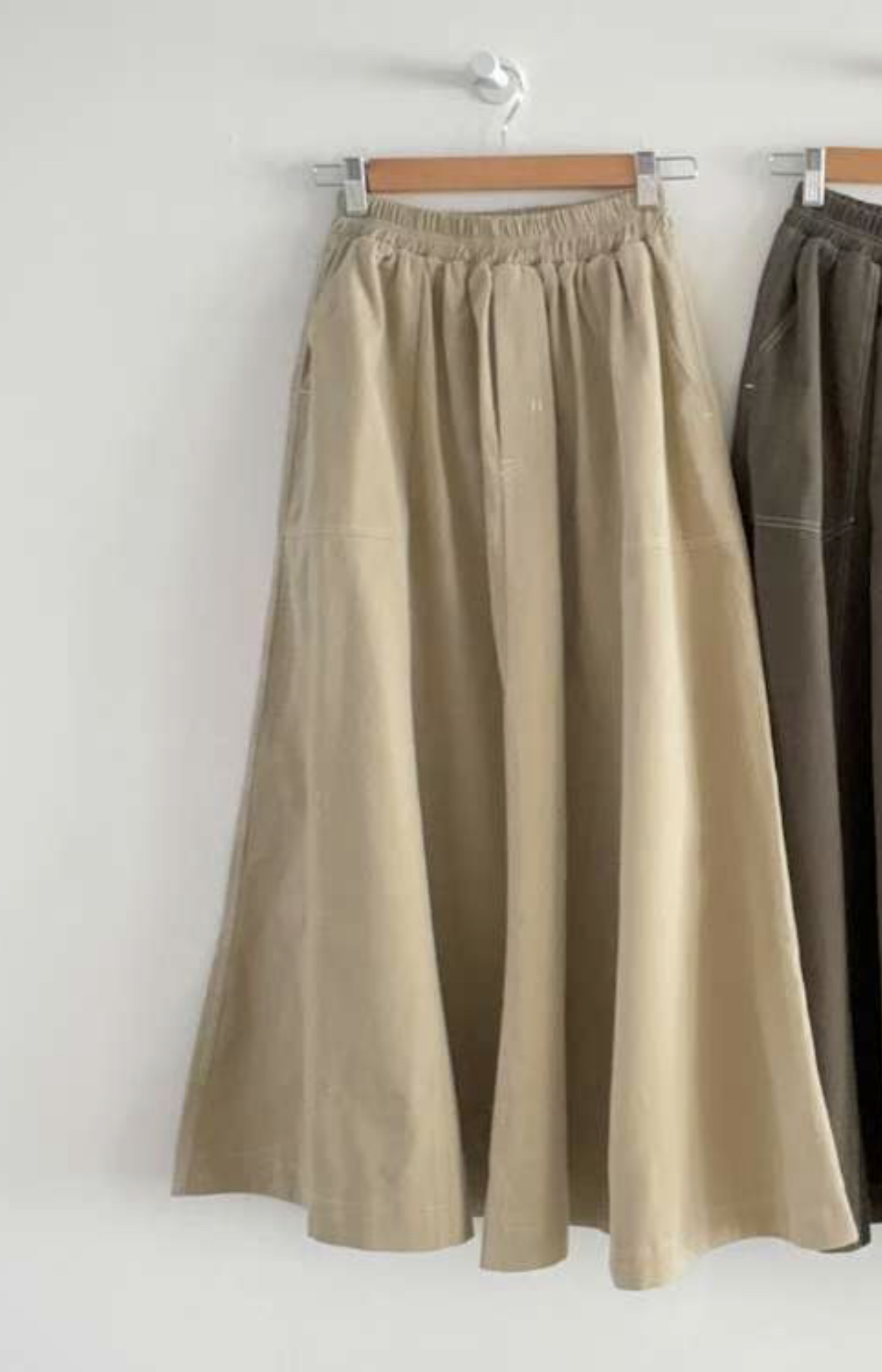 ALL IN-올인-T東大門㊣實拍女士新款25秋冬休閑時尚長裙ALL IN長裙圖色1