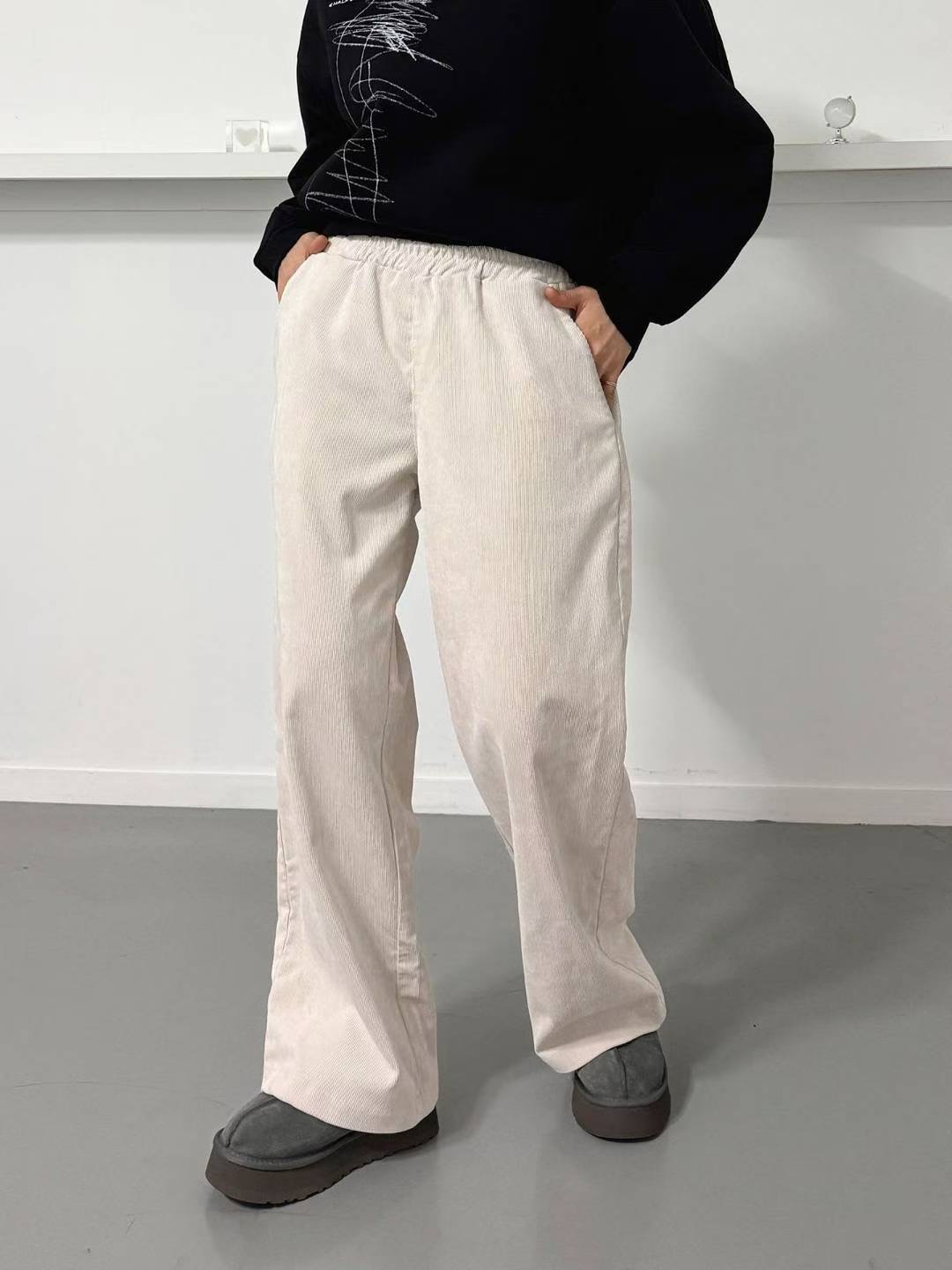 Theraw韓國代購㊣女裝新品人氣職業25秋冬休閑真品熱賣休閑褲Theraw休閑褲