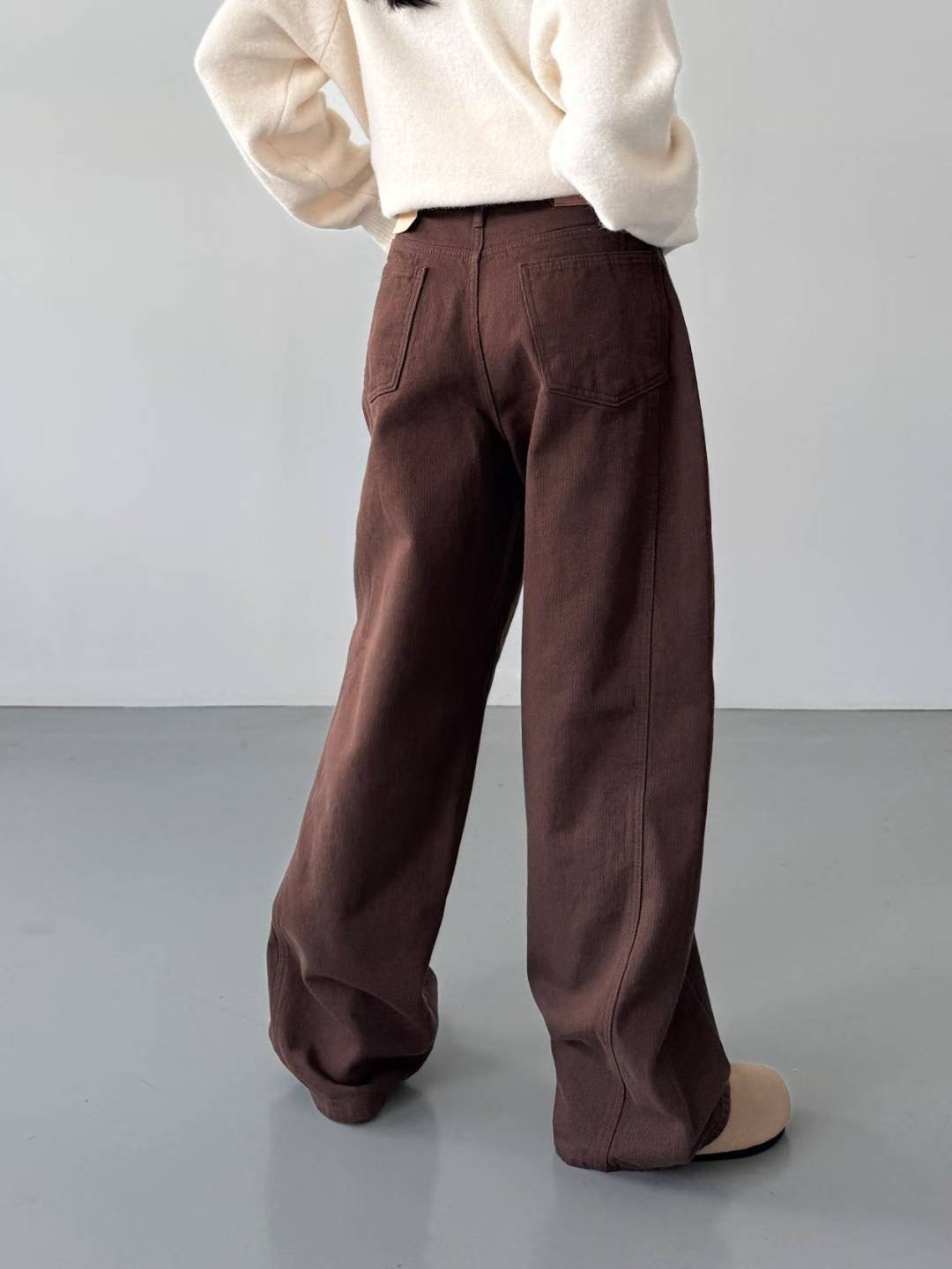 Theraw東大門㊣直郵女士新品真品推薦時尚25秋冬職業牛仔褲Theraw牛仔褲