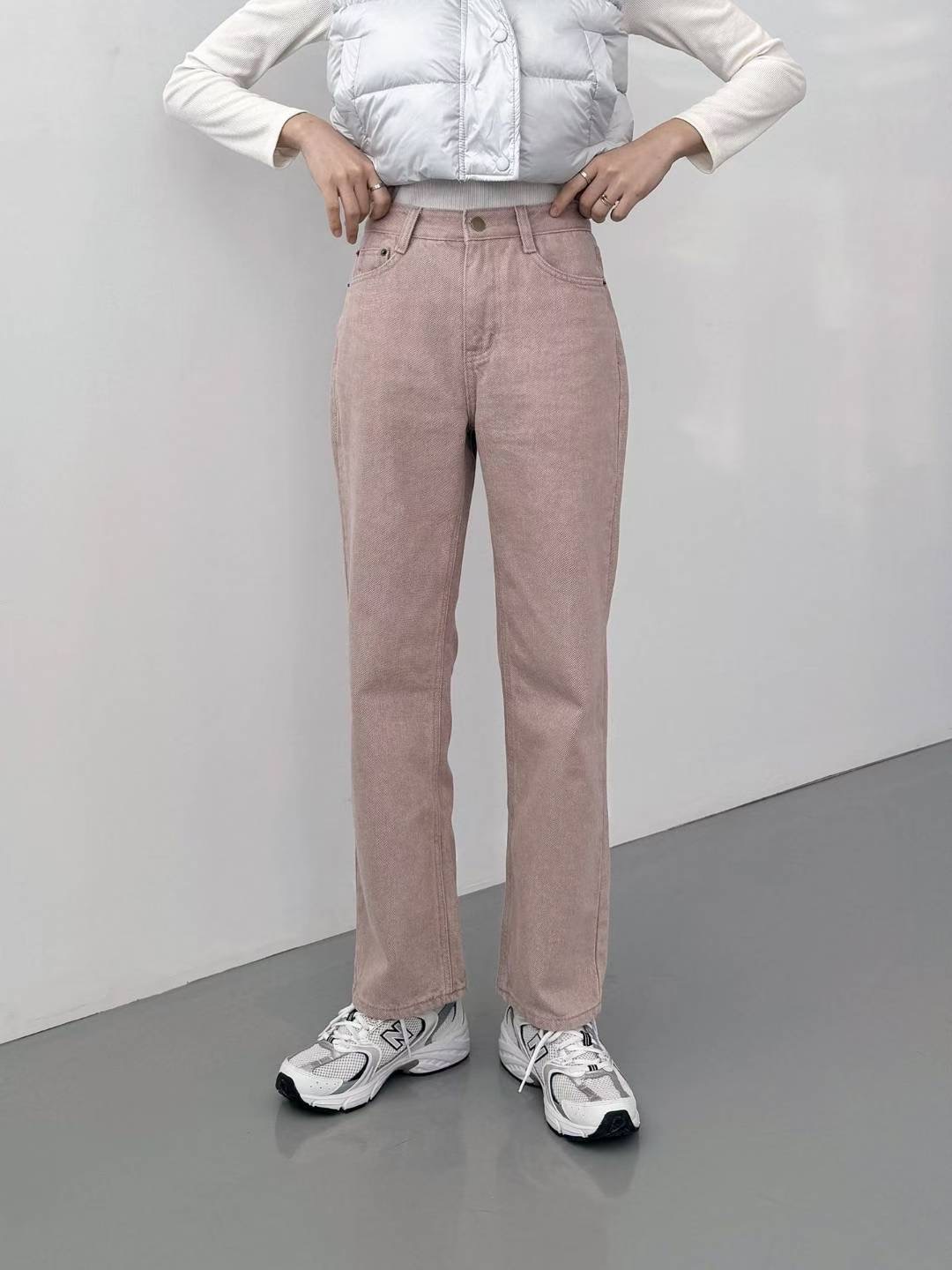 Theraw韓國直郵㊣女士新品推薦真品時尚休閑熱賣人氣牛仔褲Theraw牛仔褲圖色2