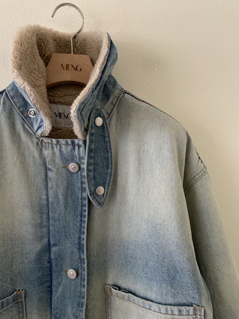 MENG東大門㊣直郵女士新款推薦休閑真品時尚人氣25秋冬夾克MENG夾克