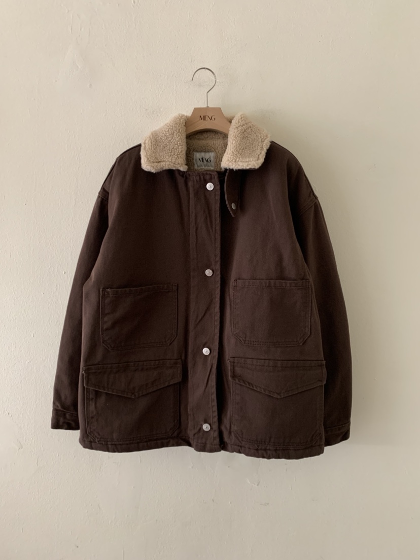 MENG東大門㊣直郵女士新款推薦休閑真品時尚人氣25秋冬夾克MENG夾克圖色2