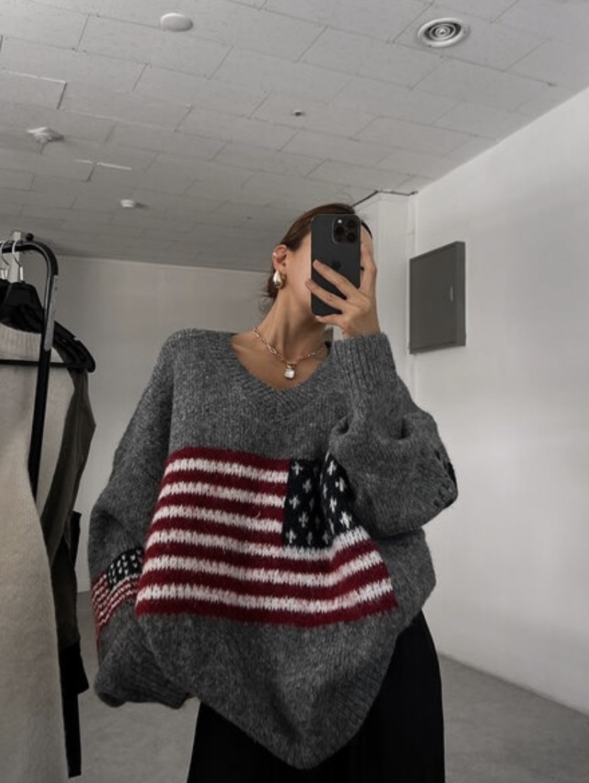 OURWAVE/OUR ROOM韓國代購㊣女裝新款真品熱賣時尚針織衫Our Wave/Our Room針織衫