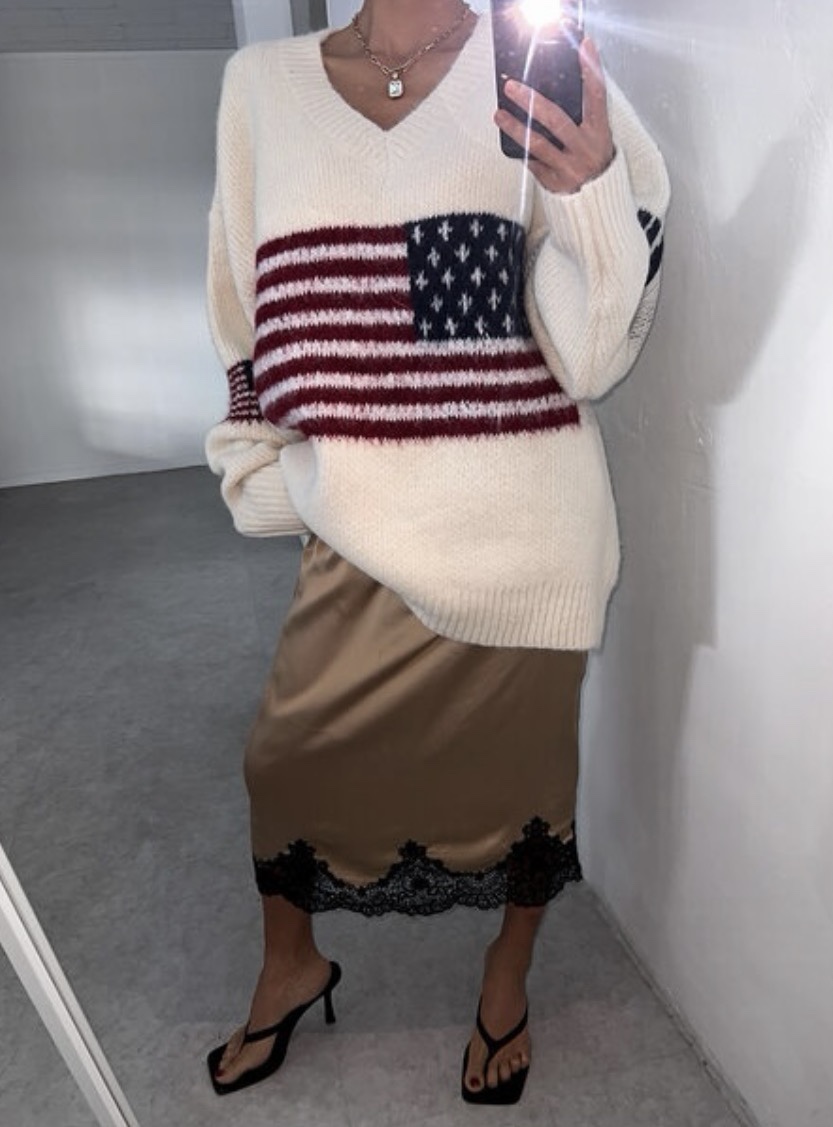 OURWAVE/OUR ROOM韓國代購㊣女裝新款真品熱賣時尚針織衫Our Wave/Our Room針織衫