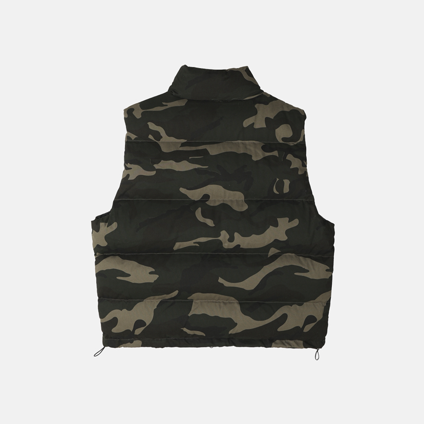 OURWAVE/OUR ROOM東大門㊣實拍女士新款人氣休閑馬甲迷彩Our Wave/Our Room馬甲