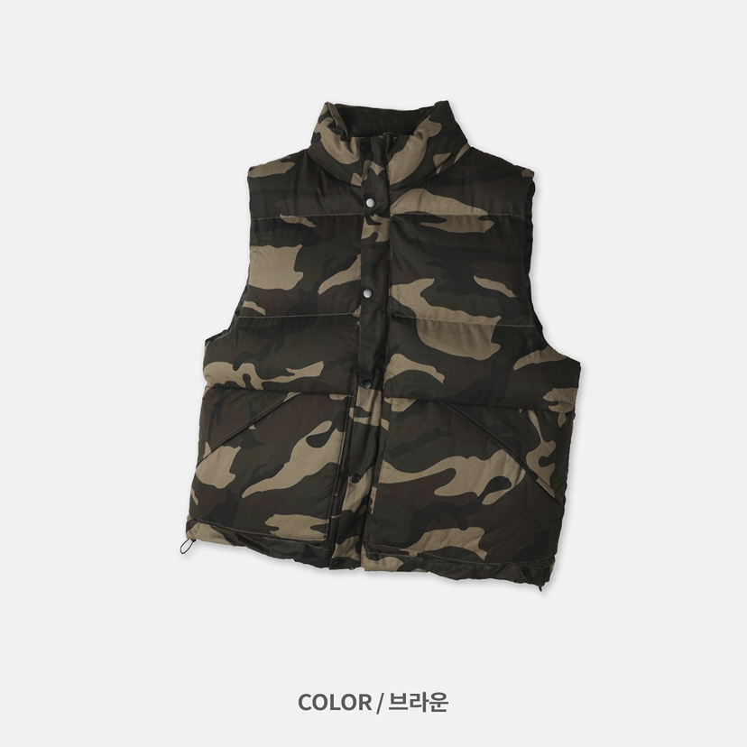 OURWAVE/OUR ROOM東大門㊣實拍女士新款人氣休閑馬甲迷彩Our Wave/Our Room馬甲圖色2