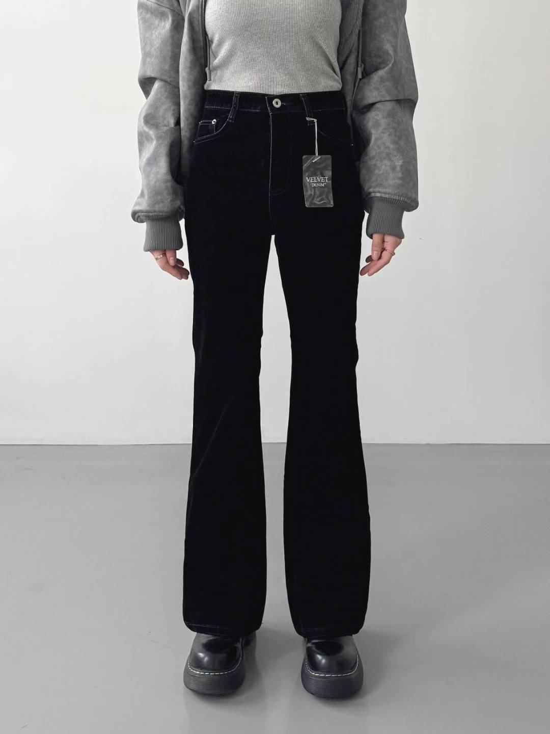 Theraw韓國直郵㊣女裝新品人氣時尚熱賣25秋冬休閑真品牛仔褲Theraw牛仔褲