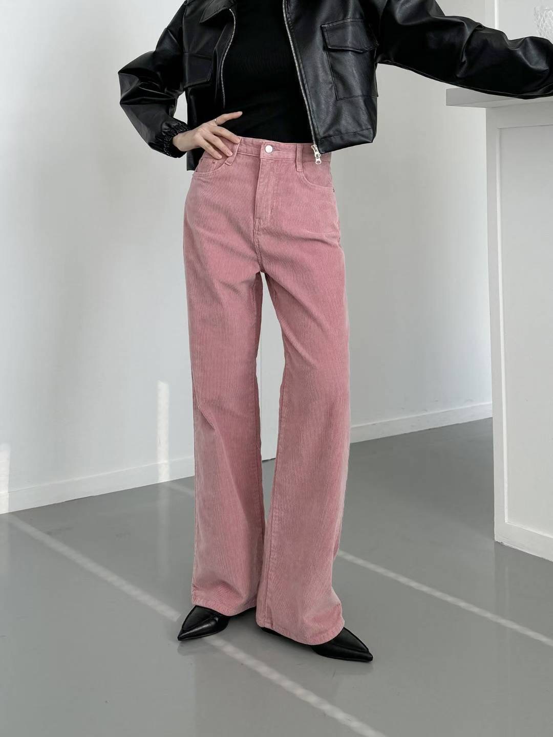 Theraw東大門㊣實拍女裝新款休閑時尚25秋冬職業人氣牛仔褲Theraw牛仔褲圖色4