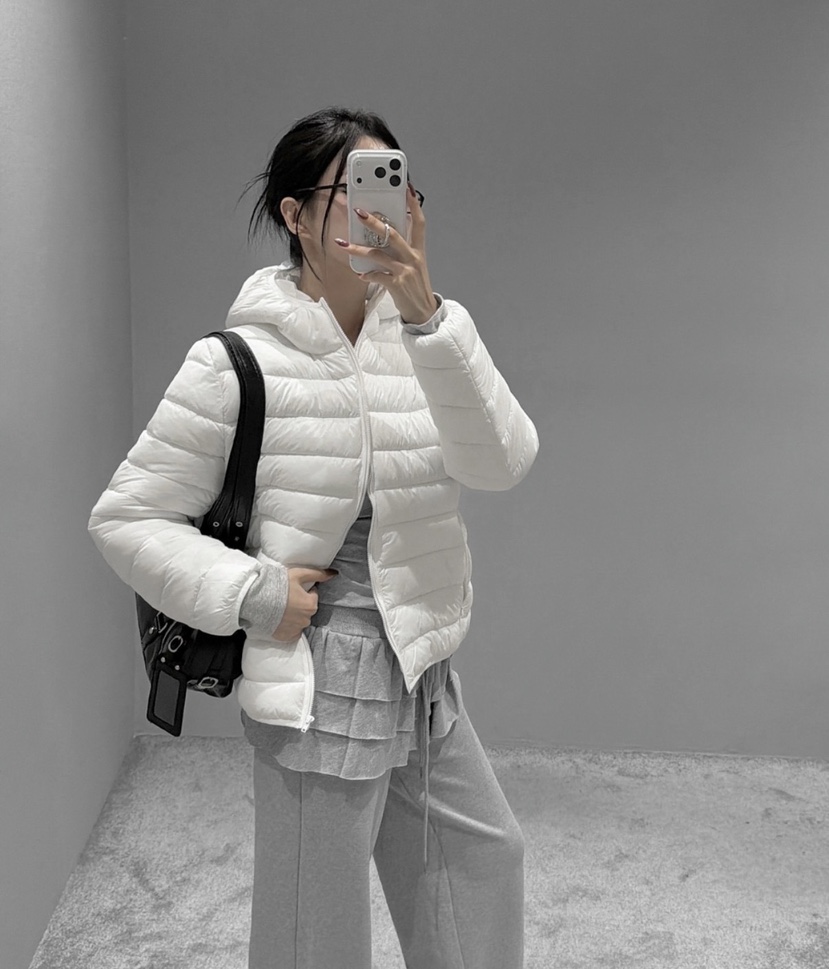 OURWAVE/OUR ROOM韓國直郵㊣女裝新品熱賣時尚休閑短款棉服Our Wave/Our Room短款棉服