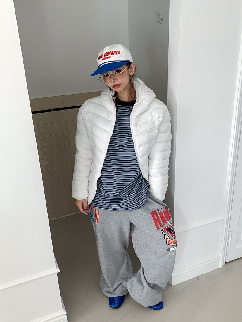 OURWAVE/OUR ROOM韓國直郵㊣女裝新品熱賣時尚休閑短款棉服Our Wave/Our Room短款棉服