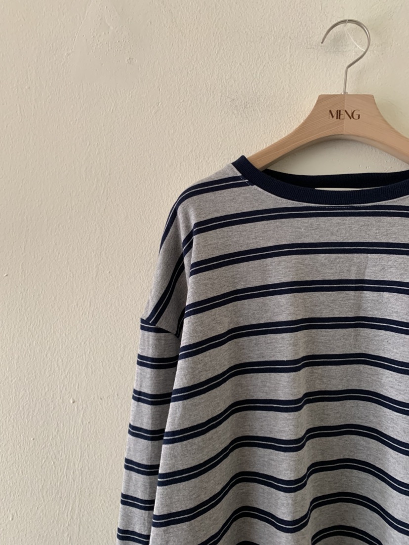 MENG韓國代購㊣女士新品推薦休閑真品時尚人氣職業25秋冬長袖T恤MENG長袖T恤