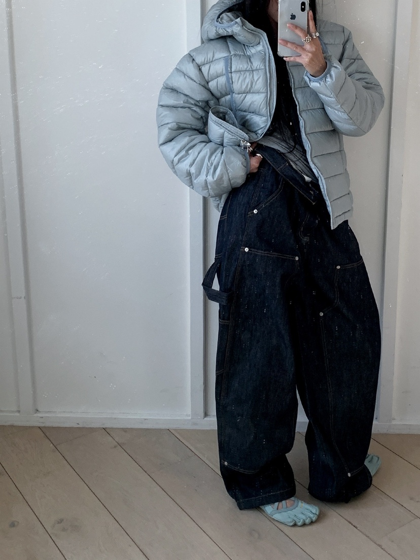 OURWAVE/OUR ROOM東大門㊣直郵女裝新品職業25秋冬短款棉服Our Wave/Our Room短款棉服