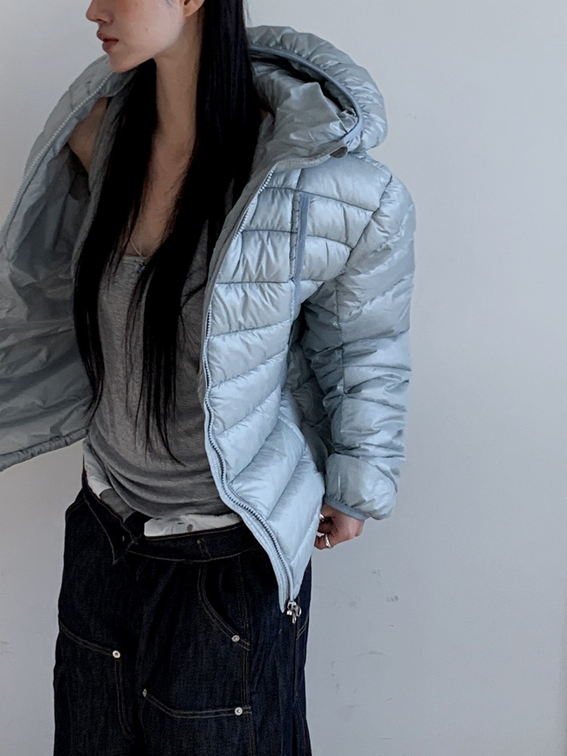 OURWAVE/OUR ROOM東大門㊣直郵女裝新品職業25秋冬短款棉服Our Wave/Our Room短款棉服