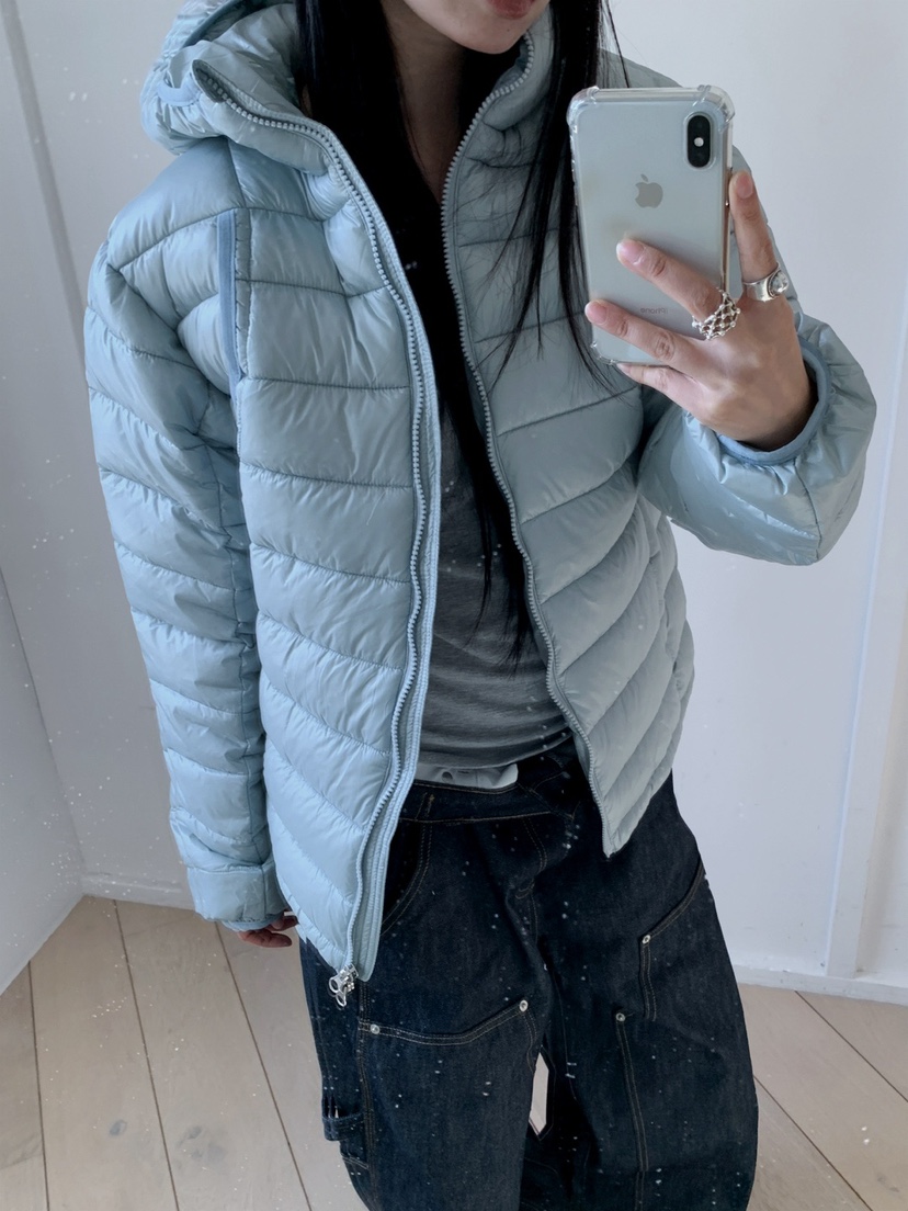 OURWAVE/OUR ROOM東大門㊣直郵女裝新品職業25秋冬短款棉服Our Wave/Our Room短款棉服