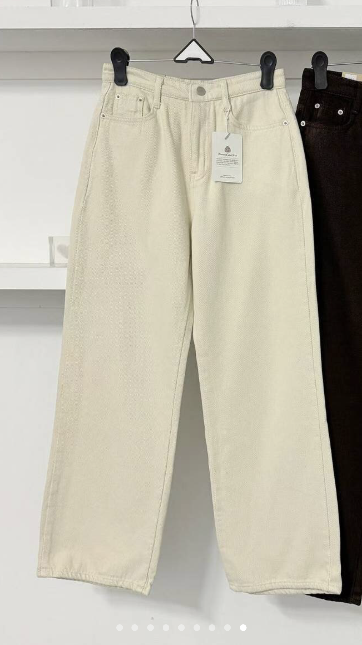 Theraw韓國直郵㊣女士新款時尚25秋冬職業推薦休閑熱賣牛仔褲Theraw牛仔褲圖色1