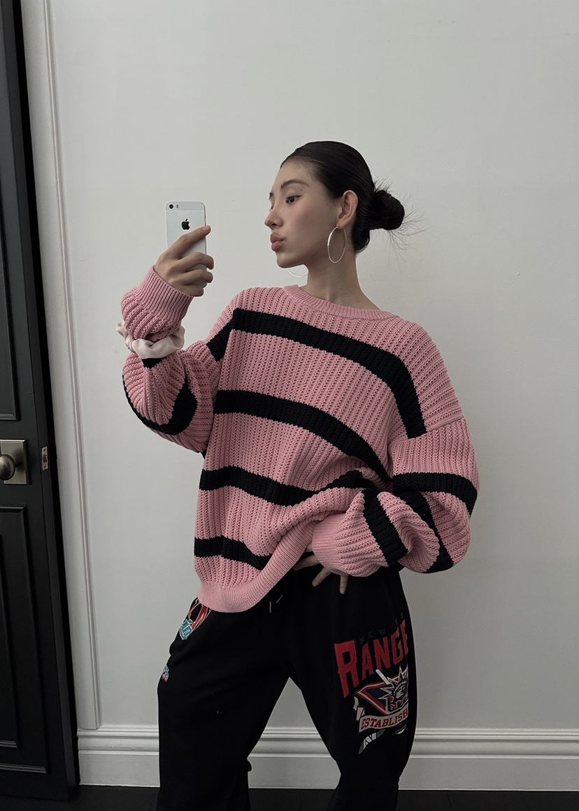 OURWAVE/OUR ROOM韓國代購㊣女裝新款職業25秋冬時尚針織衫Our Wave/Our Room針織衫