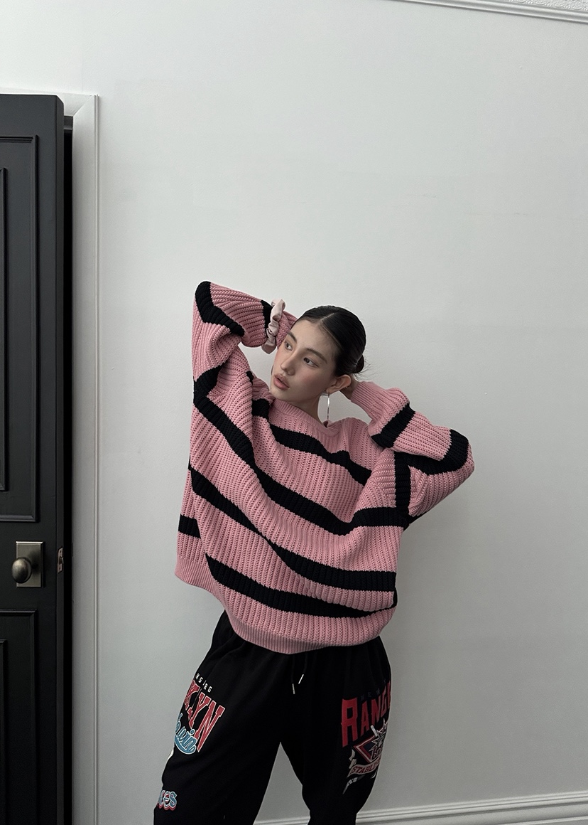 OURWAVE/OUR ROOM韓國代購㊣女裝新款職業25秋冬時尚針織衫Our Wave/Our Room針織衫