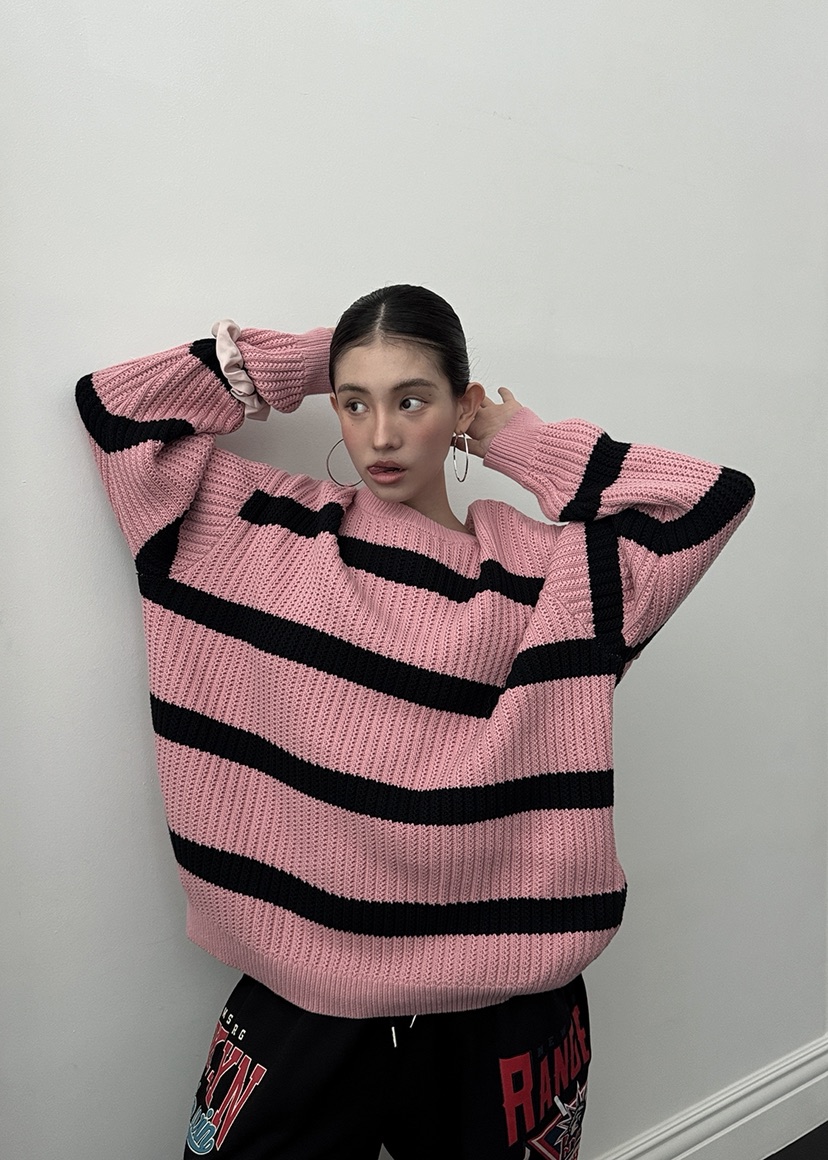 OURWAVE/OUR ROOM韓國代購㊣女裝新款職業25秋冬時尚針織衫Our Wave/Our Room針織衫