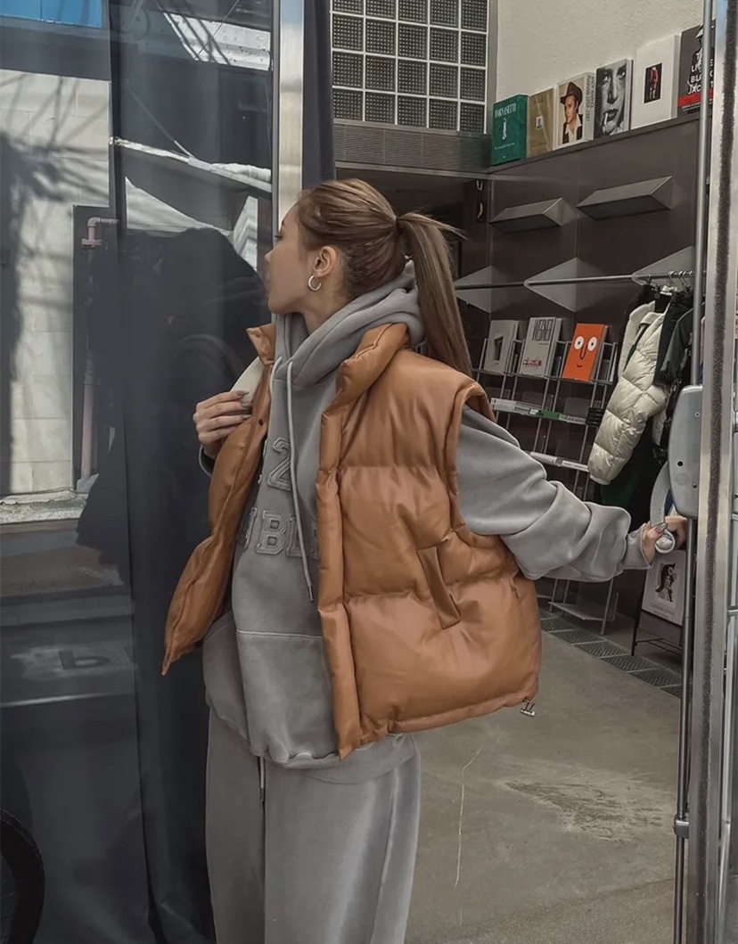 OURWAVE/OUR ROOM韓國直郵㊣女士新品推薦人氣25秋冬馬甲Our Wave/Our Room馬甲