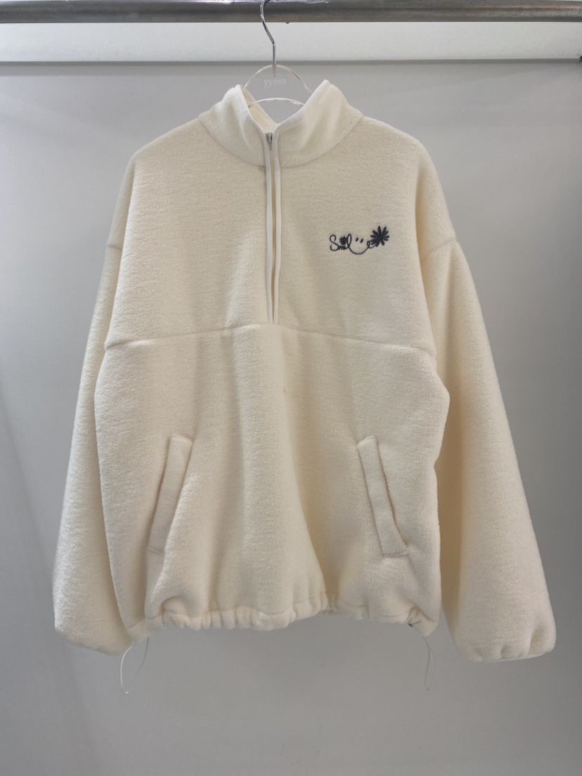 YES東大門㊣直郵女士新品25秋冬推薦休閑時尚真品職業衛衣拉鏈YES衛衣圖色1