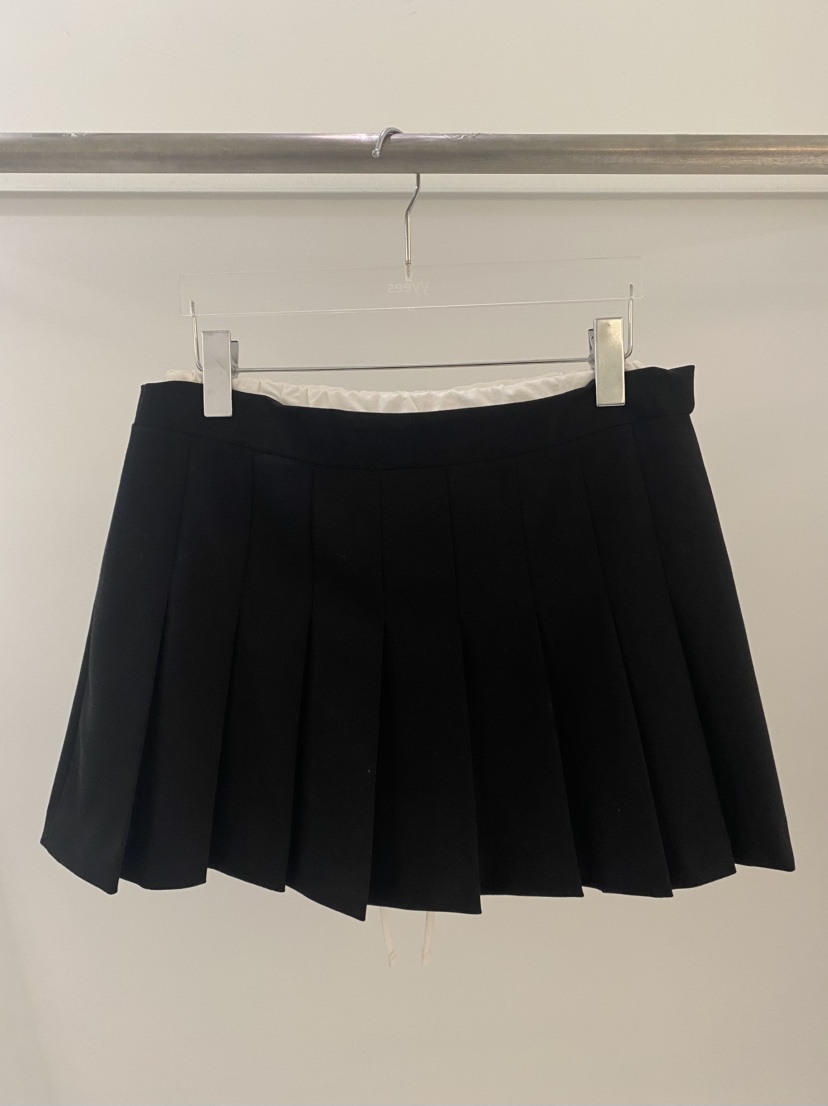 YES韓國代購㊣女士新款時尚25秋冬熱賣休閑推薦裙褲百褶褶裙YES裙褲