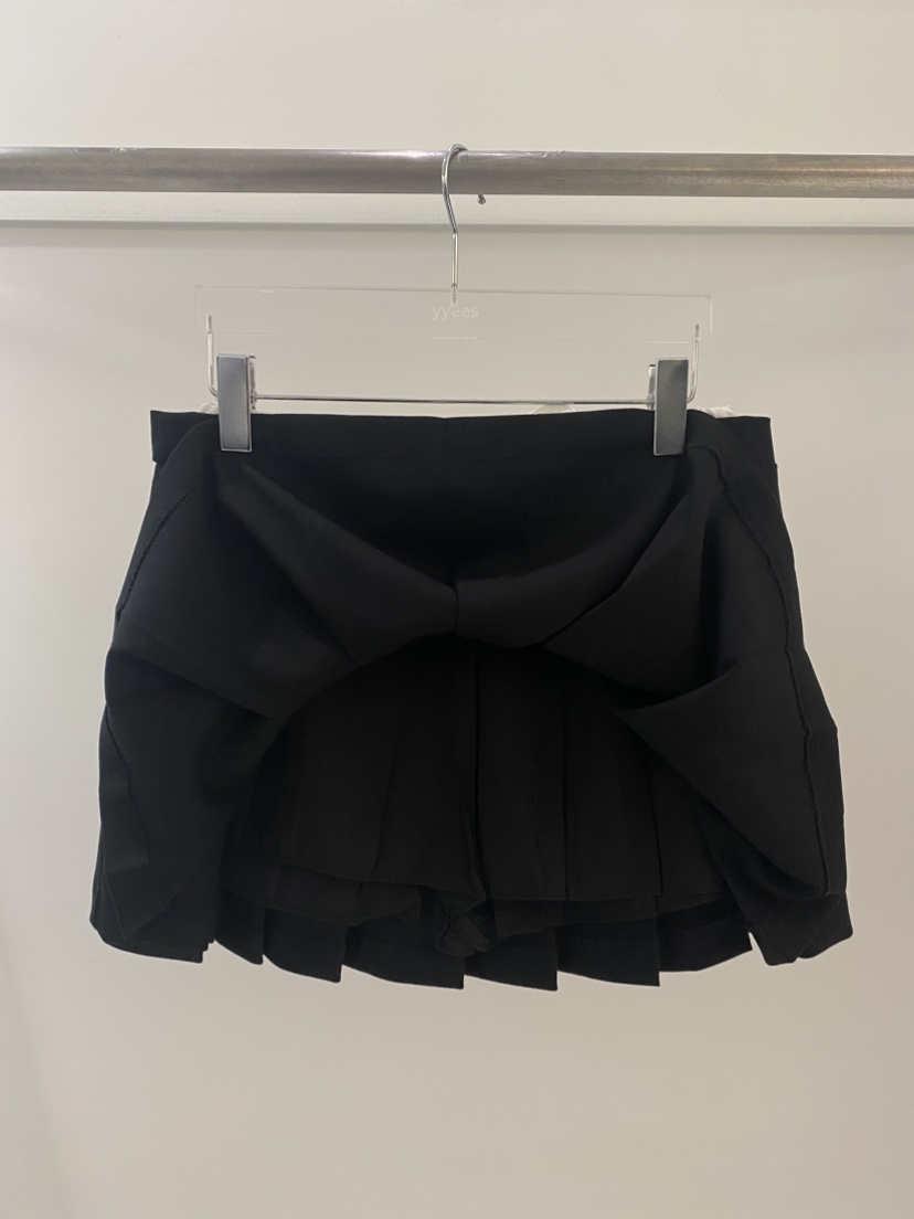 YES韓國代購㊣女士新款時尚25秋冬熱賣休閑推薦裙褲百褶褶裙YES裙褲