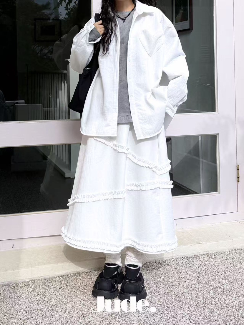 HEYJUDE東大門㊣實拍女裝新款時尚休閑真品熱賣25秋冬襯衫蕾絲衫HEYJUDE襯衫/蕾絲衫