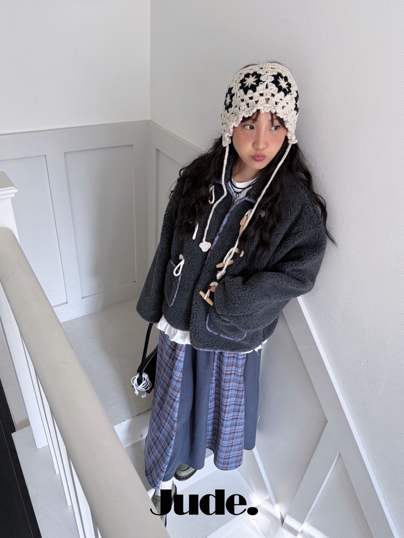 HEYJUDE東大門㊣代購女士新品25秋冬真品推薦時尚職業短款大衣HEYJUDE短款大衣