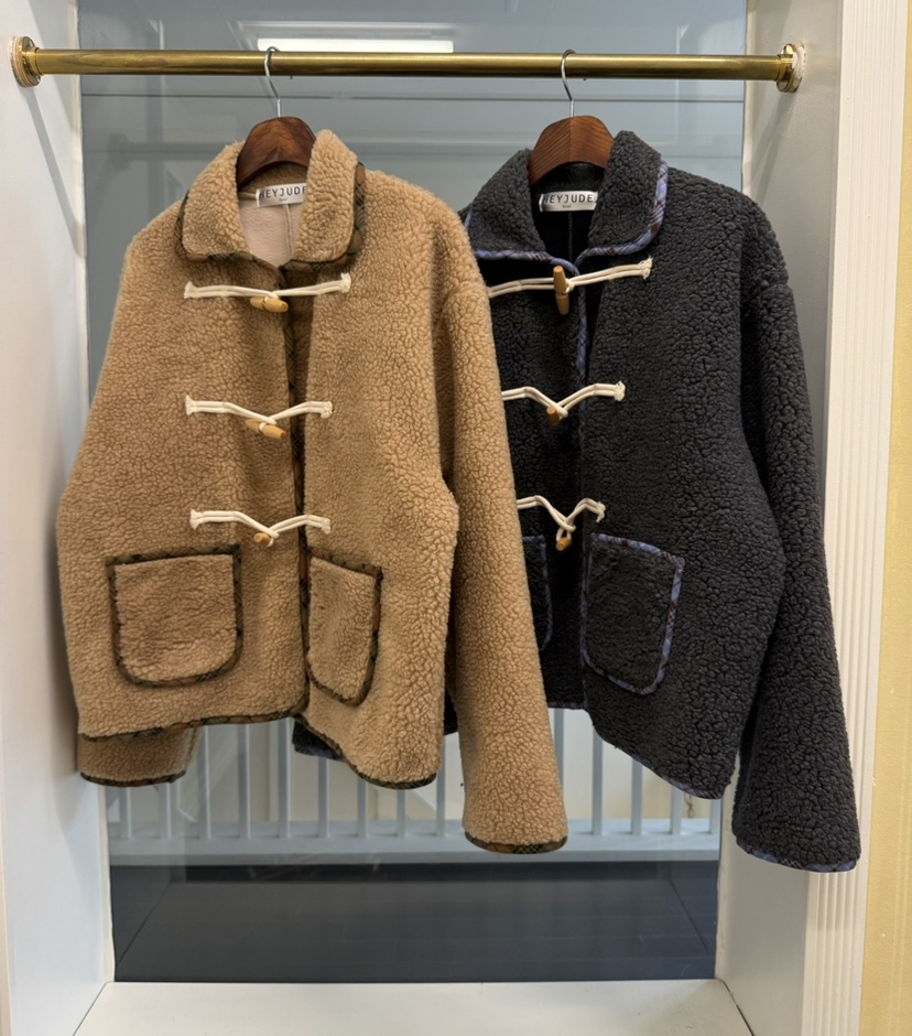 HEYJUDE東大門㊣代購女士新品25秋冬真品推薦時尚職業短款大衣HEYJUDE短款大衣