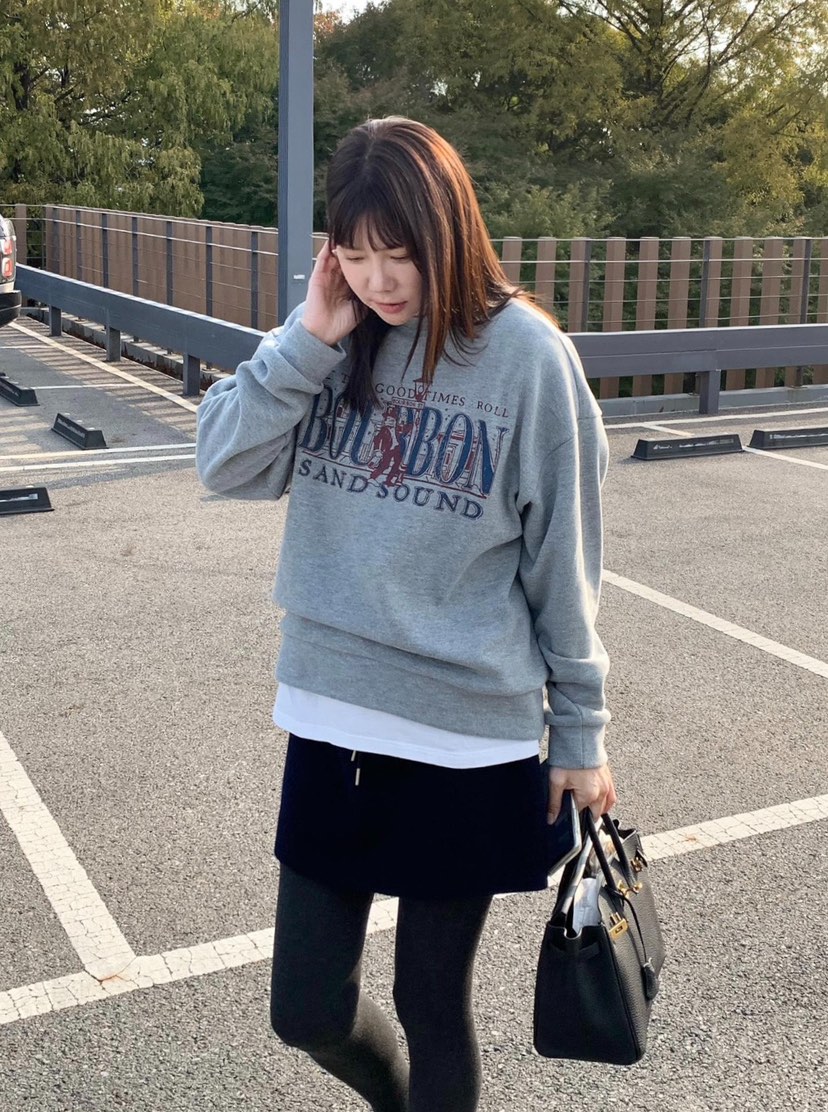 COURGETTE東大門㊣直郵女士新品真品人氣25秋冬休閑時尚衛衣COURGETTE衛衣