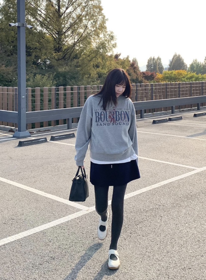 COURGETTE東大門㊣直郵女士新品真品人氣25秋冬休閑時尚衛衣COURGETTE衛衣