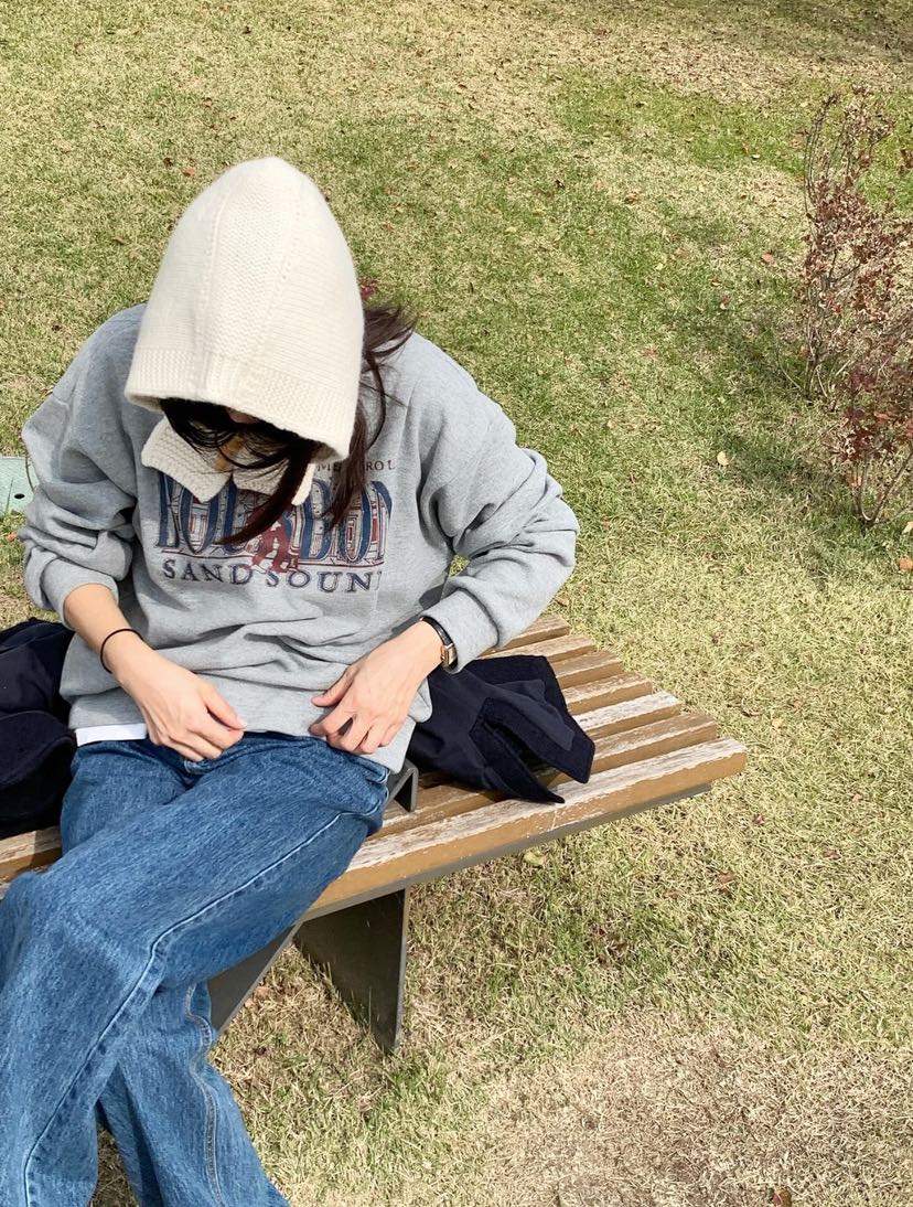 COURGETTE東大門㊣直郵女士新品真品人氣25秋冬休閑時尚衛衣COURGETTE衛衣