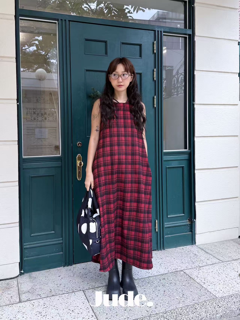 HEYJUDE東大門㊣代購女士新品時尚人氣熱賣推薦休閑25秋冬連衣裙HEYJUDE連衣裙