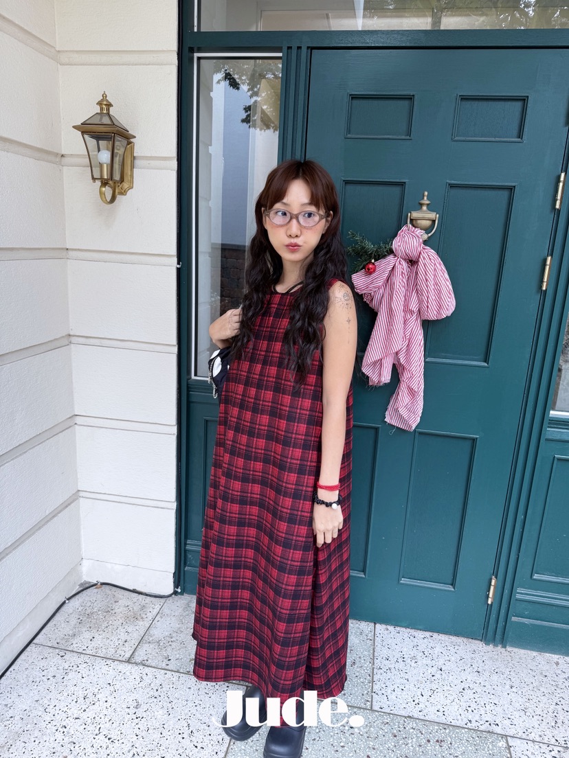 HEYJUDE東大門㊣代購女士新品時尚人氣熱賣推薦休閑25秋冬連衣裙HEYJUDE連衣裙