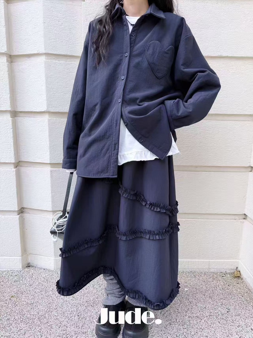 HEYJUDE東大門㊣直郵女裝新品真品休閑時尚25秋冬推薦熱賣長裙HEYJUDE長裙