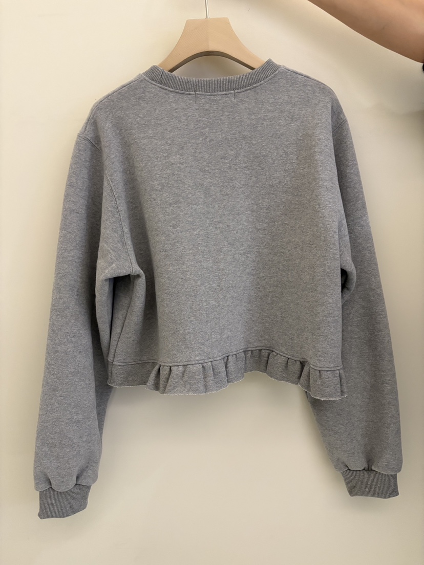 BALANCE韓國直郵㊣女裝新款25秋冬時尚熱賣推薦衛衣加絨花朵BALANCE衛衣