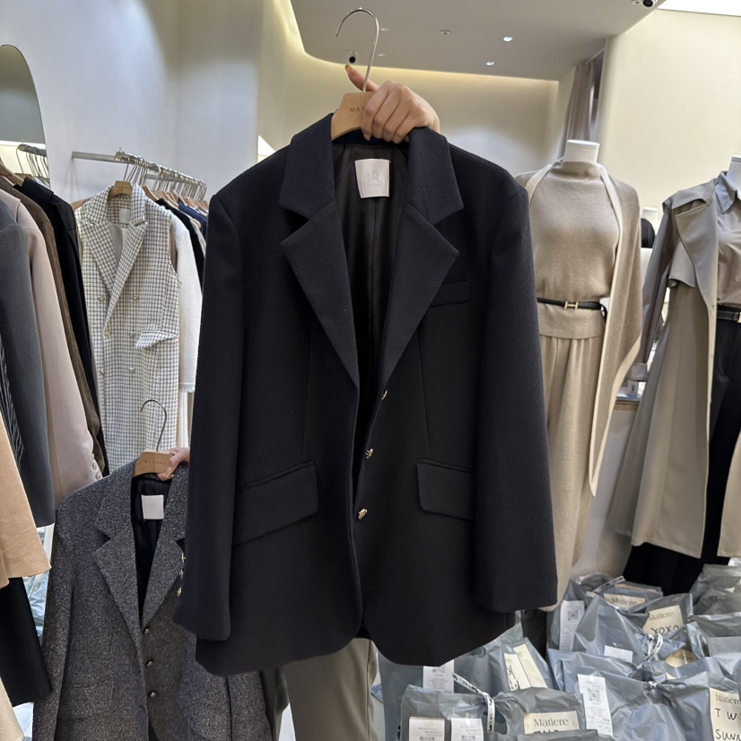 MATIERE東大門㊣直郵女裝新款推薦休閑人氣職業真品時尚夾克MATIERE夾克圖色2