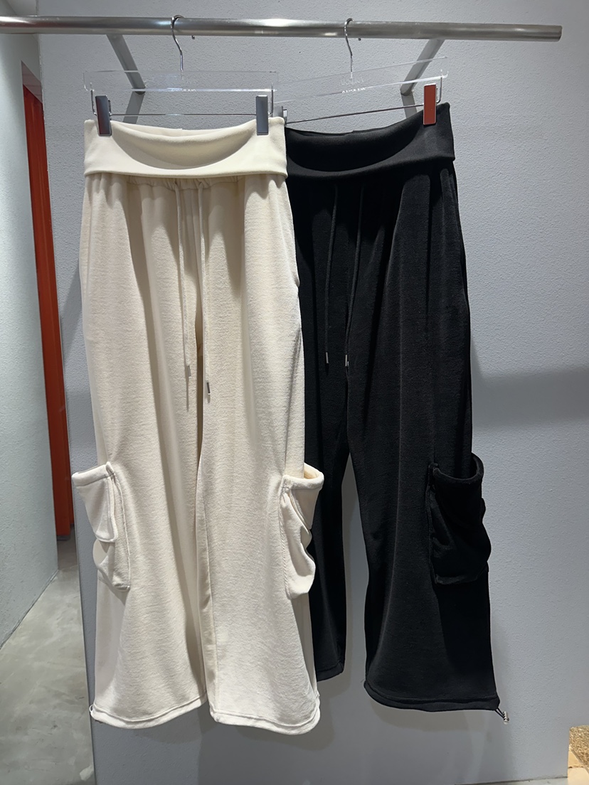 ARSERA東大門㊣代購女士新款真品25秋冬休閑休閑褲天鵝絨口袋ARSERA休閑褲