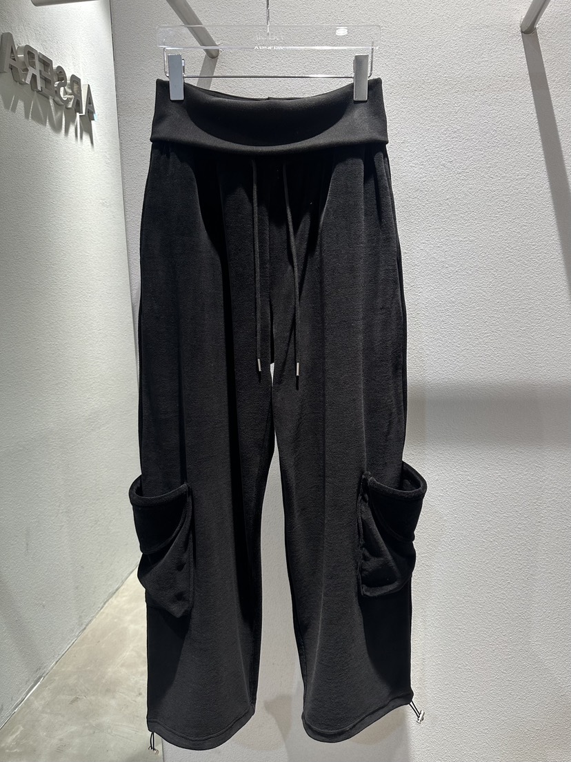 ARSERA東大門㊣代購女士新款真品25秋冬休閑休閑褲天鵝絨口袋ARSERA休閑褲圖色2