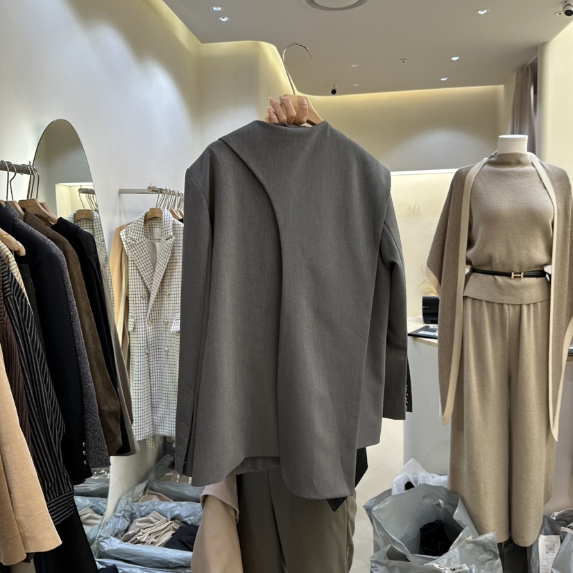 MATIERE東大門㊣實拍女裝新品真品職業25秋冬推薦熱賣休閑夾克MATIERE夾克