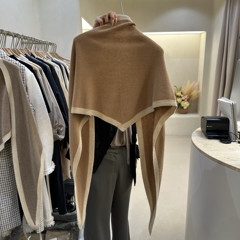 MATIERE韓國代購㊣女士新品熱賣休閑真品推薦職業時尚圍巾披肩MATIERE圍巾/披肩