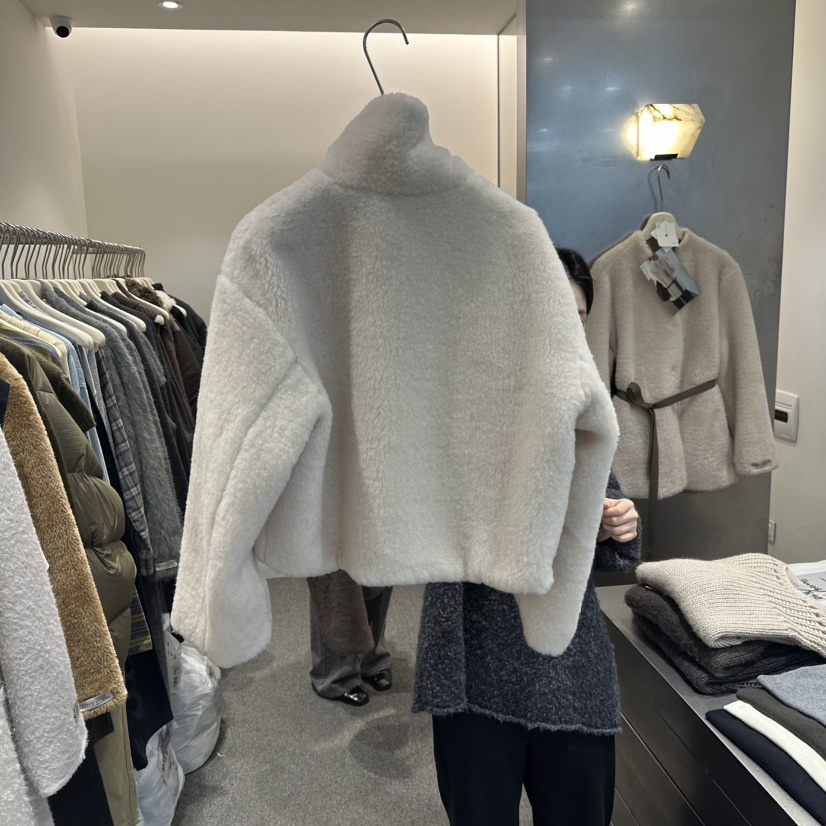 ALTER東大門㊣代購女士新品職業推薦人氣25秋冬時尚短款大衣Alter短款大衣