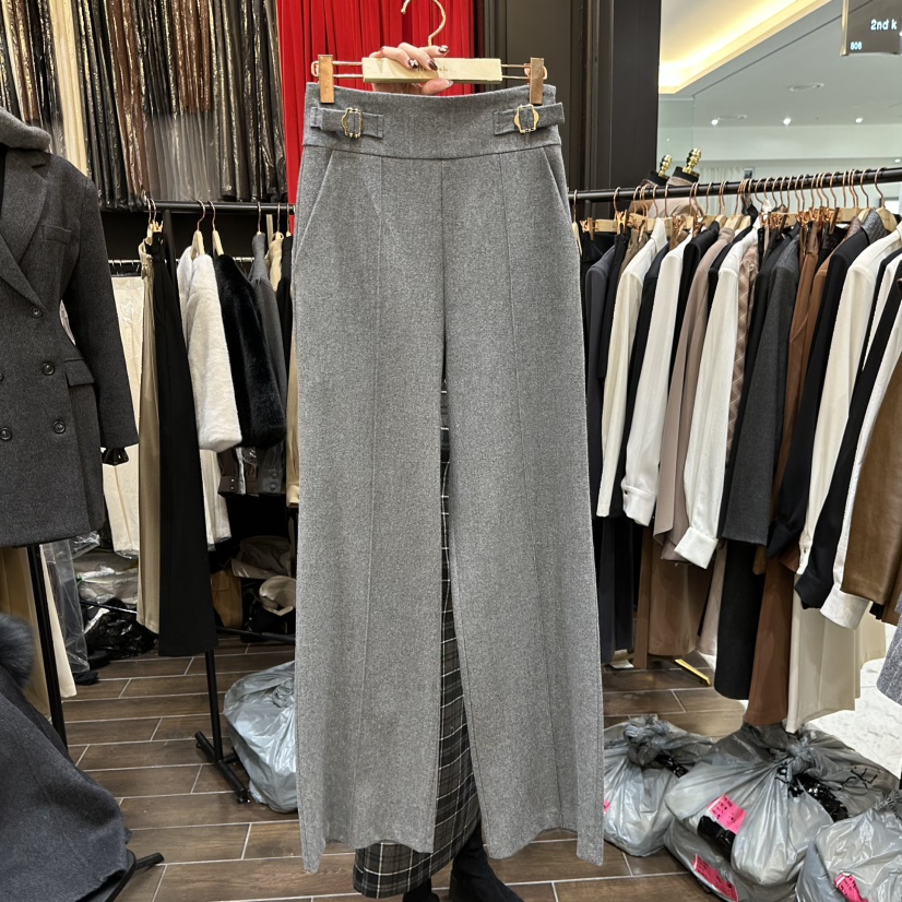 HERISH-HAUTE韓國直郵㊣女士新品休閑25秋冬職業推薦休閑褲HERISH-HAUTE休閑褲圖色3