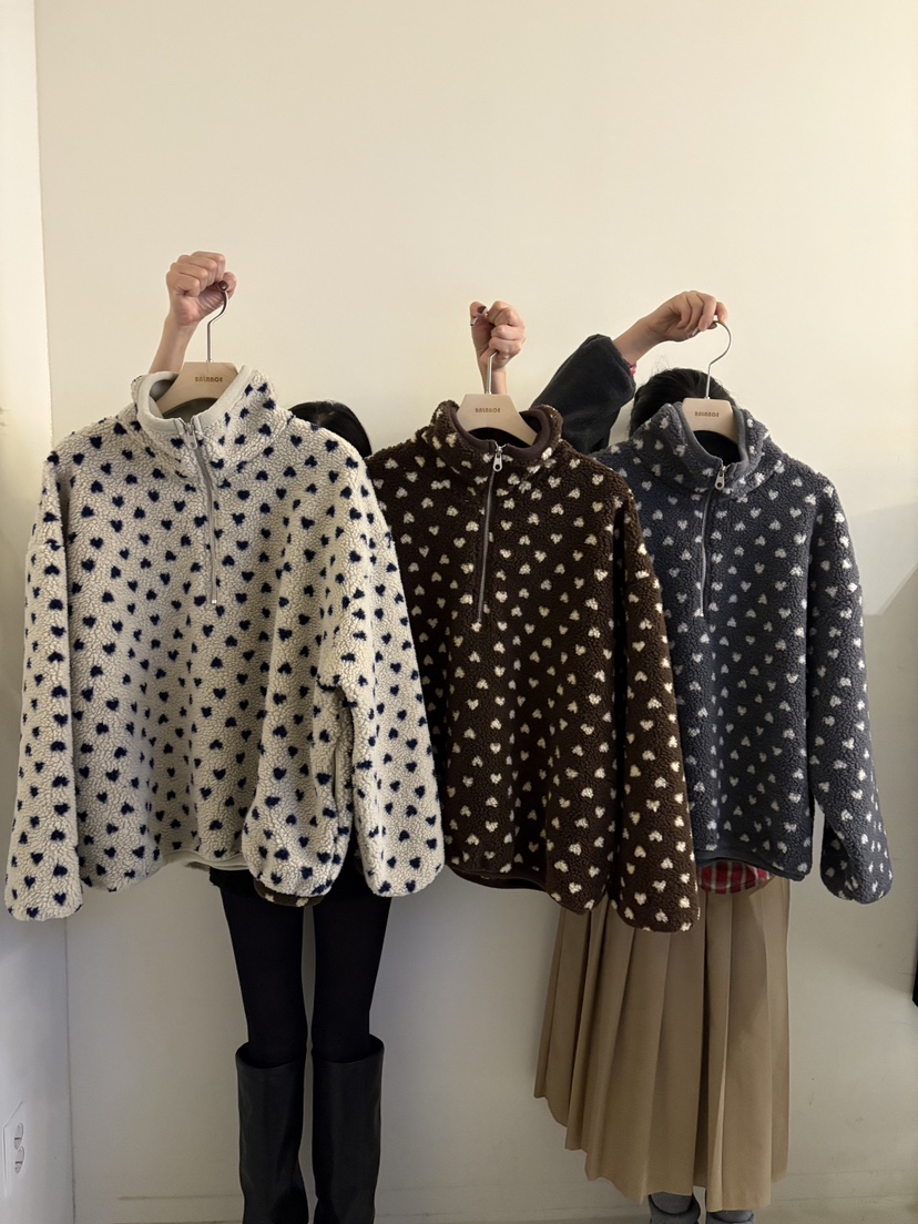 BALANCE韓國直郵㊣女士新品人氣真品25秋冬推薦休閑衛衣拉鏈BALANCE衛衣