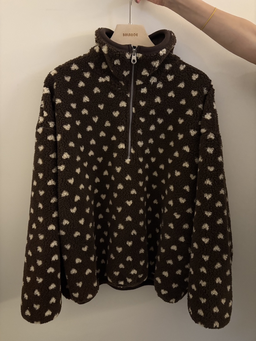 BALANCE韓國直郵㊣女士新品人氣真品25秋冬推薦休閑衛衣拉鏈BALANCE衛衣圖色2