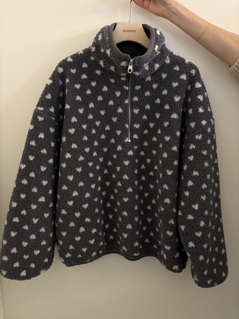 BALANCE韓國直郵㊣女士新品人氣真品25秋冬推薦休閑衛衣拉鏈BALANCE衛衣圖色3
