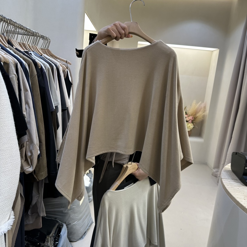 MATIERE韓國代購㊣女士新款休閑人氣職業時尚25秋冬長袖T恤MATIERE長袖T恤